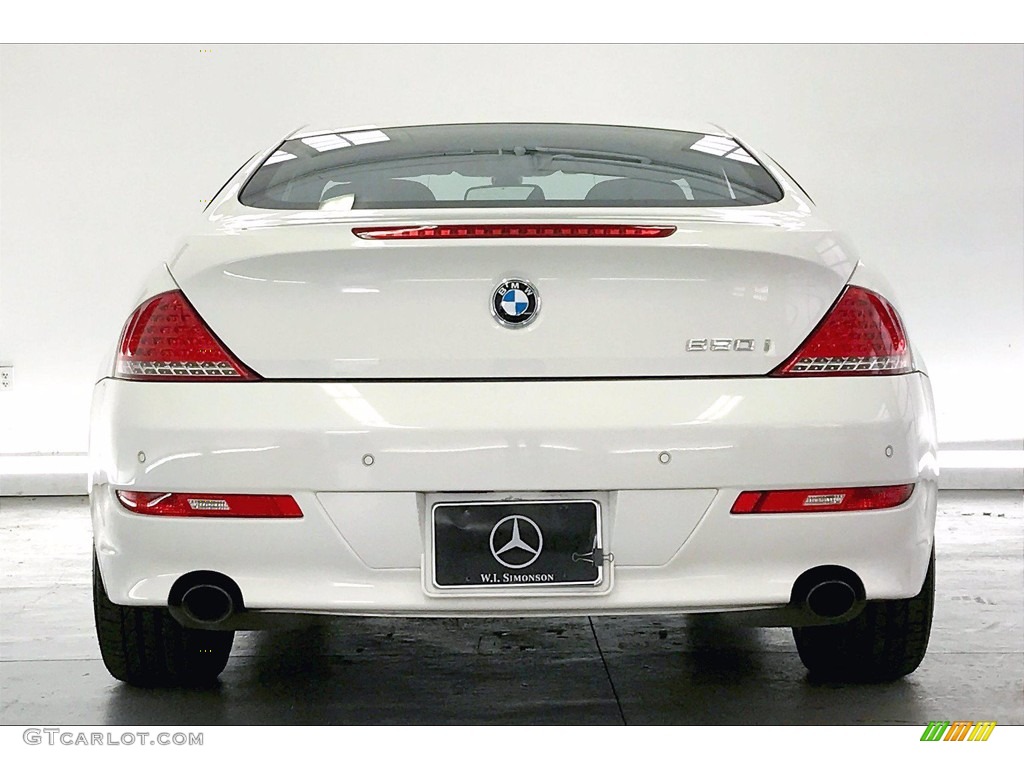 2010 6 Series 650i Coupe - Alpine White / Black photo #3