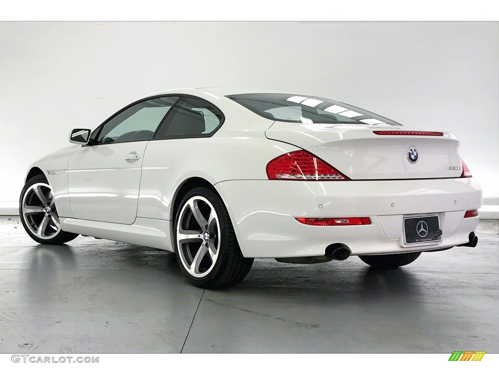 2010 6 Series 650i Coupe - Alpine White / Black photo #10