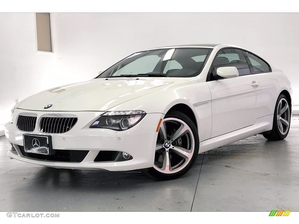 2010 6 Series 650i Coupe - Alpine White / Black photo #12