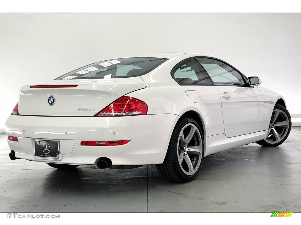 2010 6 Series 650i Coupe - Alpine White / Black photo #13