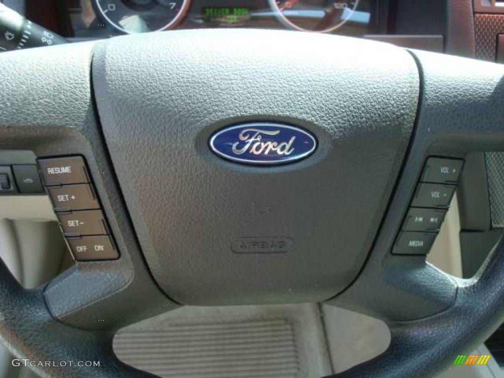 2007 Fusion SE V6 - Tungsten Grey Metallic / Light Stone photo #16