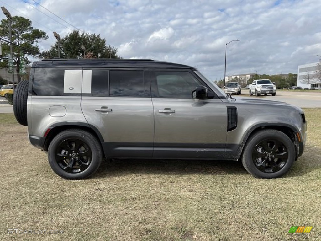 Silicon Silver Premium Metallic 2021 Land Rover Defender 110 SE Exterior Photo #140751595