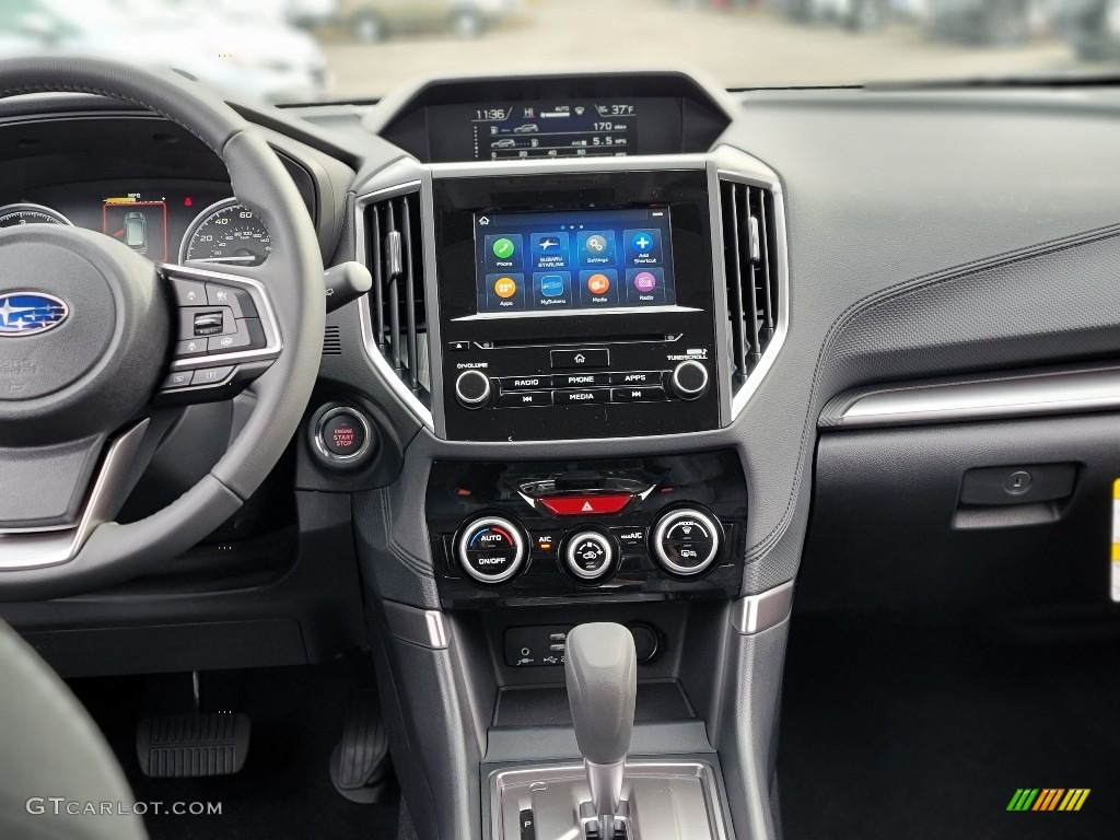2021 Subaru Forester 2.5i Premium Black Dashboard Photo #140751757