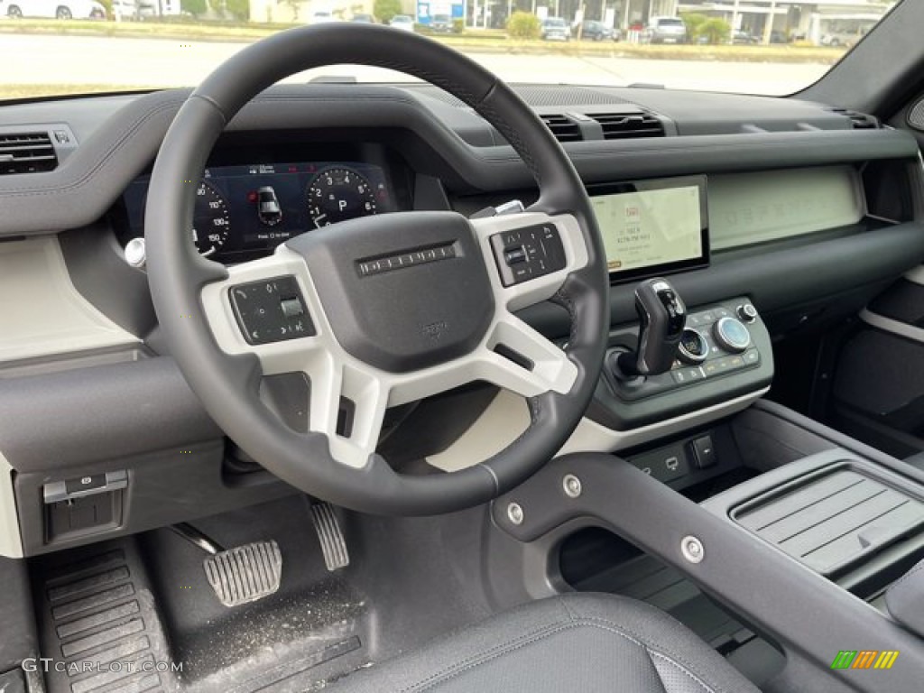 2021 Land Rover Defender 110 SE Ebony Dashboard Photo #140751778