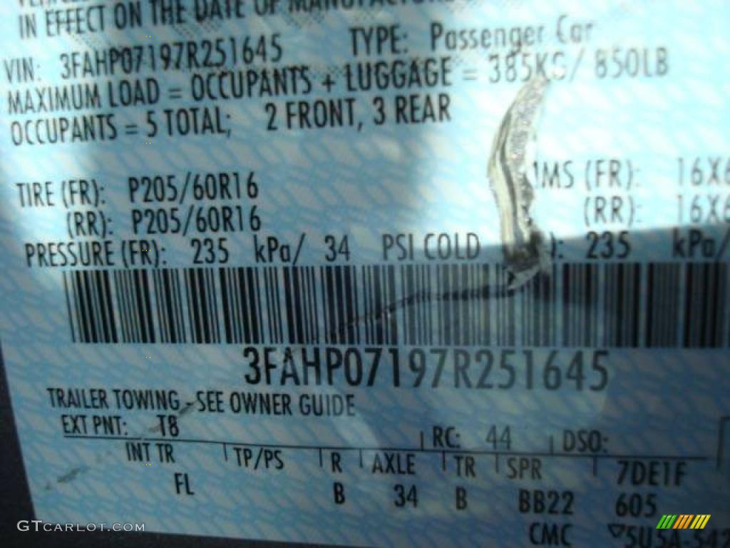 2007 Fusion SE V6 - Tungsten Grey Metallic / Light Stone photo #19