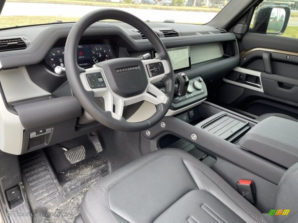 Ebony Interior 2021 Land Rover Defender 110 SE Photo #140752588