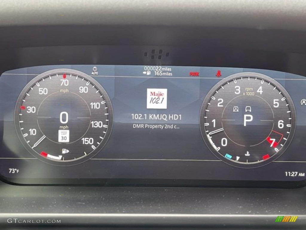 2021 Land Rover Defender 110 SE Gauges Photo #140752669