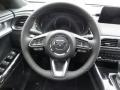 Black 2021 Mazda CX-9 Grand Touring AWD Steering Wheel