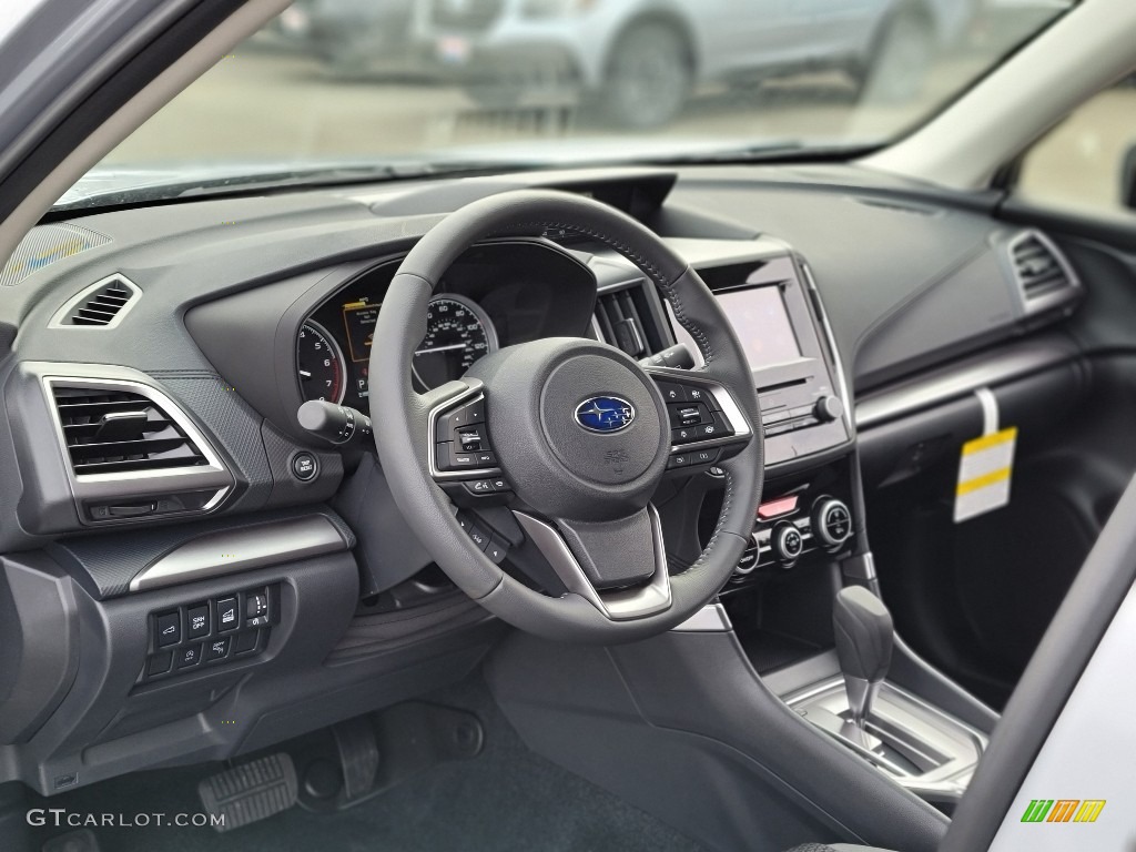 2021 Subaru Forester 2.5i Premium Black Dashboard Photo #140752774