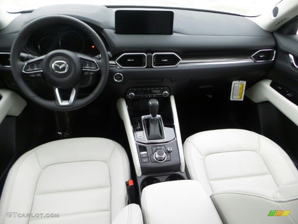 Parchment Interior 2021 Mazda CX-5 Grand Touring AWD Photo #140753158