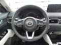 2021 Mazda CX-5 Parchment Interior Steering Wheel Photo