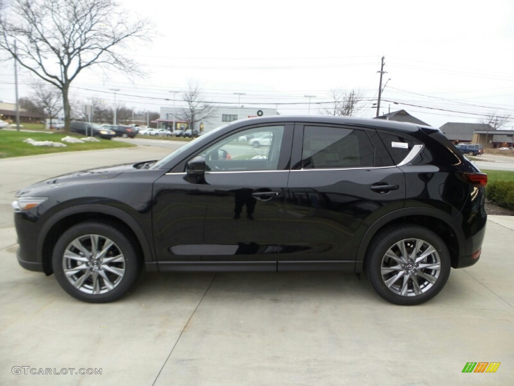 Jet Black Mica 2021 Mazda CX-5 Grand Touring AWD Exterior Photo #140753236
