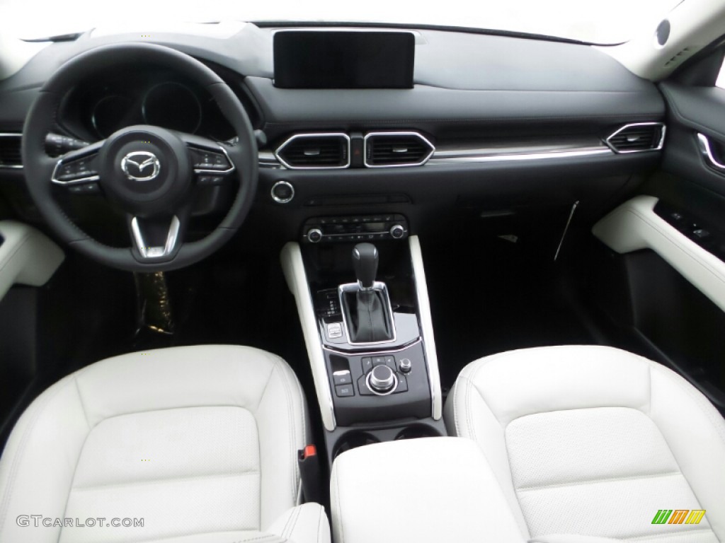 Parchment Interior 2021 Mazda CX-5 Grand Touring AWD Photo #140753344