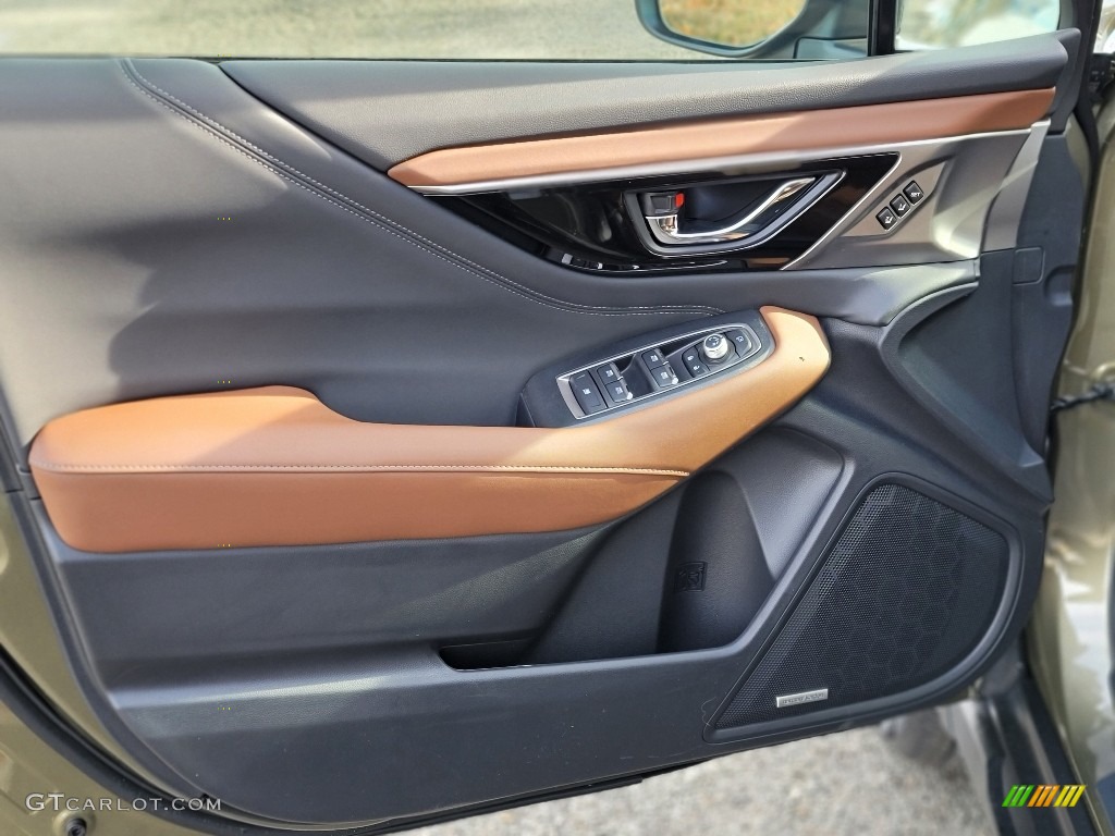 2021 Subaru Outback Touring XT Java Brown Door Panel Photo #140753608