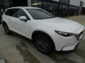 2021 Snowflake White Pearl Mica Mazda CX-9 Touring AWD  photo #3