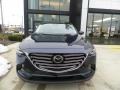 2021 Deep Crystal Blue Mica Mazda CX-9 Touring AWD  photo #2