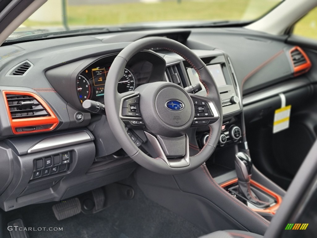 2021 Subaru Forester 2.5i Sport Gray Dashboard Photo #140754115