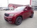 2021 Velvet Red Pearl Jeep Grand Cherokee High Altitude 4x4  photo #1