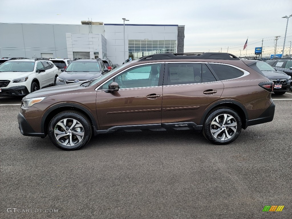 Cinnamon Brown Pearl 2021 Subaru Outback 2.5i Limited Exterior Photo #140754775