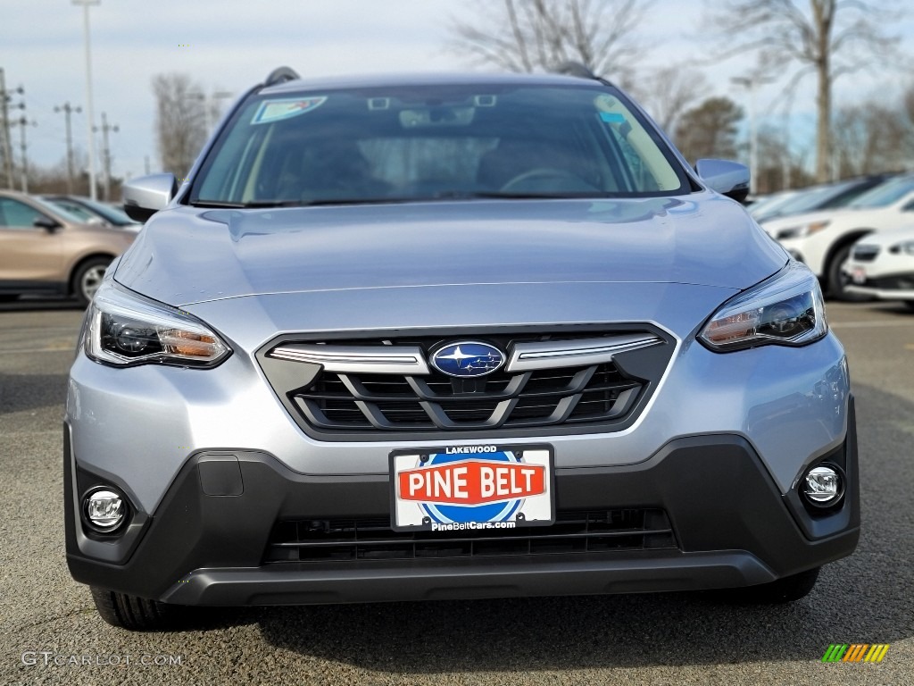 2021 Crosstrek Limited - Ice Silver Metallic / Black photo #2