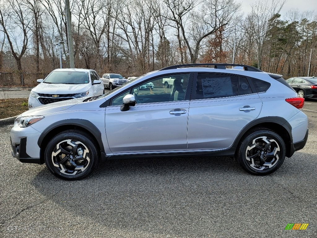 2021 Crosstrek Limited - Ice Silver Metallic / Black photo #3