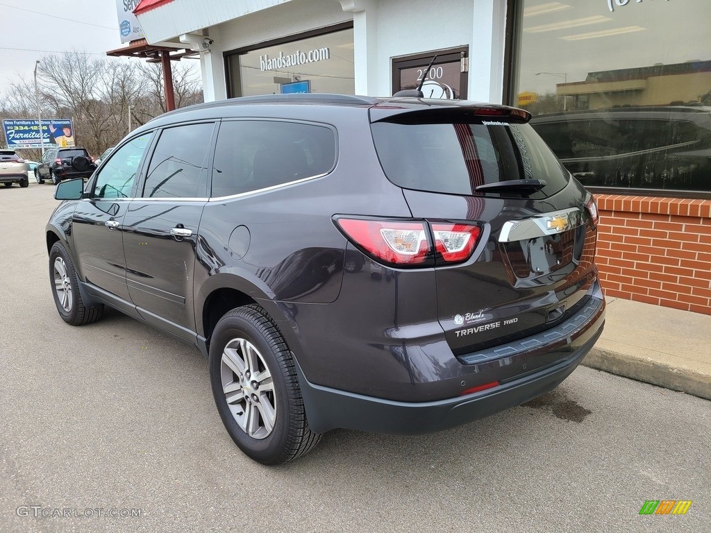 2017 Traverse LT AWD - Tungsten Metallic / Ebony photo #31