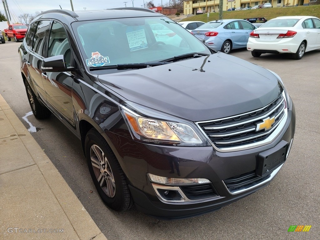 2017 Traverse LT AWD - Tungsten Metallic / Ebony photo #47