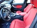  2017 3 Series 340i xDrive Sedan Coral Red Interior
