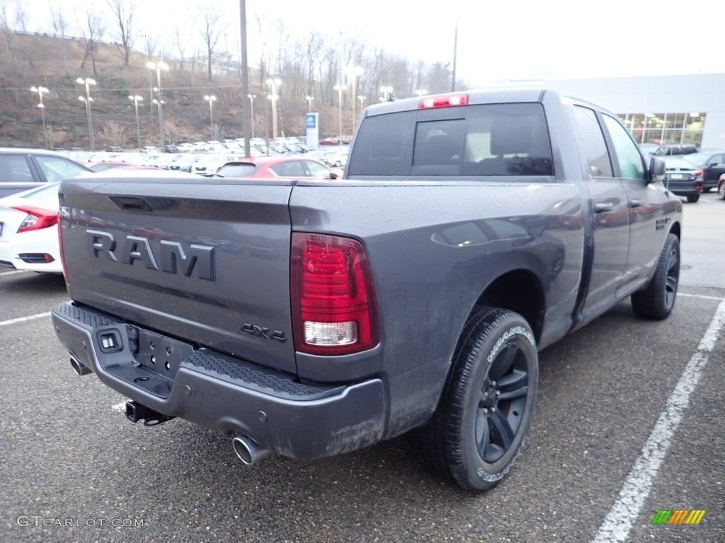 2018 1500 Sport Quad Cab 4x4 - Granite Crystal Metallic / Black photo #4