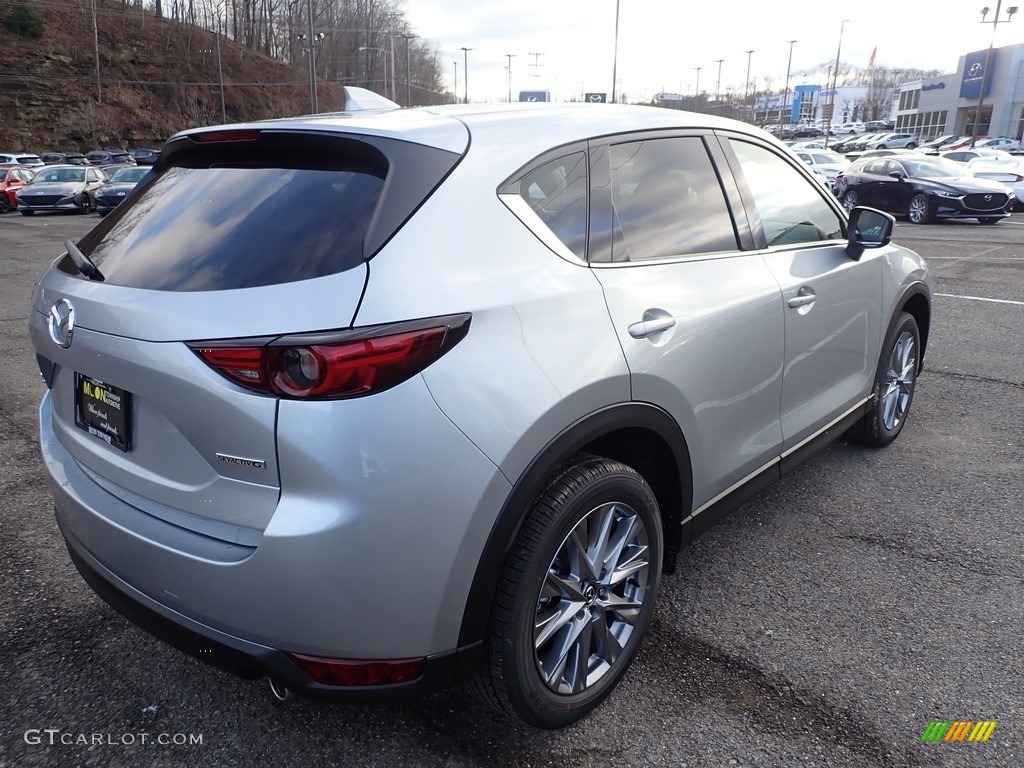 2021 CX-5 Grand Touring AWD - Sonic Silver Metallic / Black photo #2