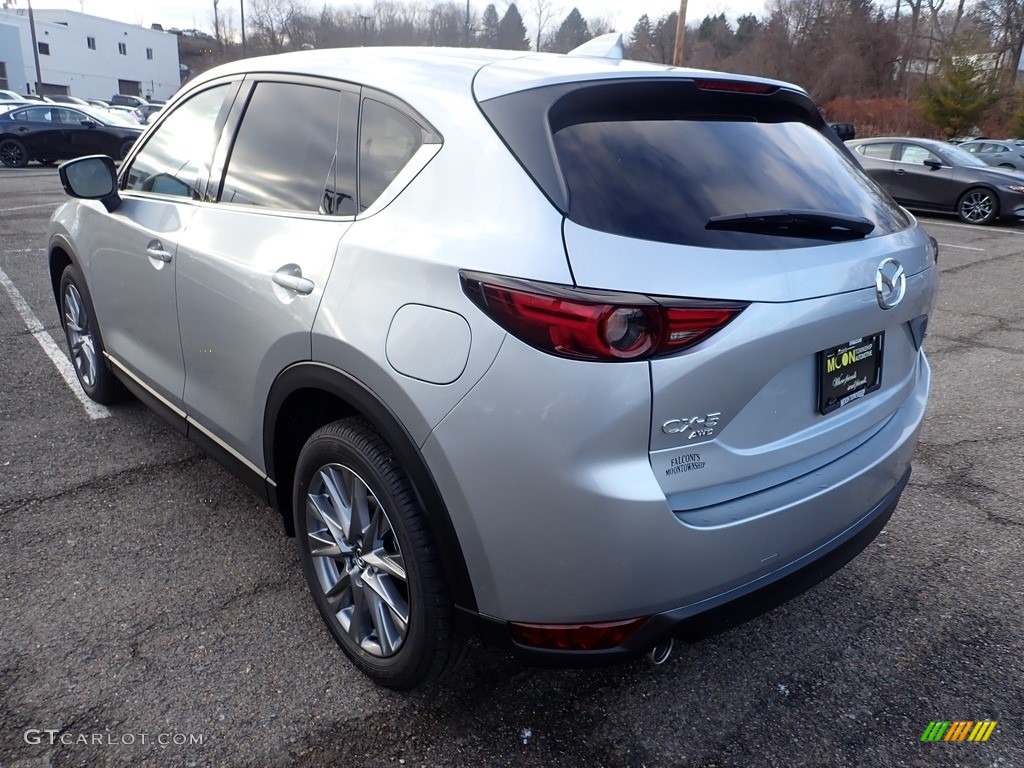 2021 CX-5 Grand Touring AWD - Sonic Silver Metallic / Black photo #6