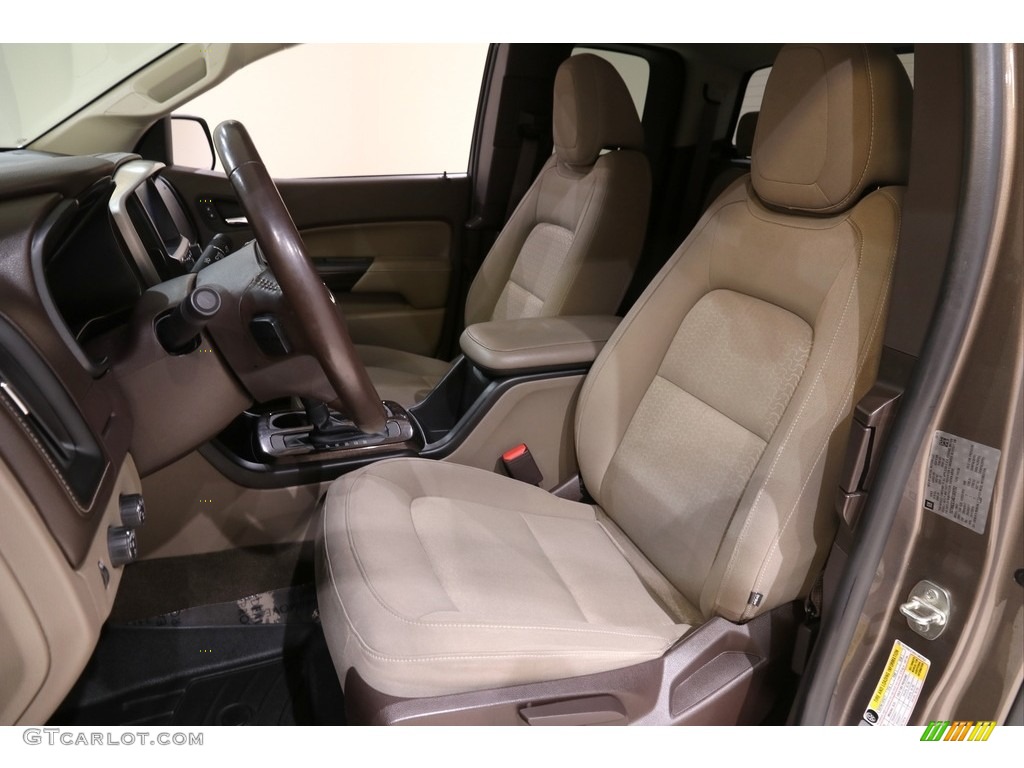 Cocoa/Dune Interior 2016 GMC Canyon SLE Extended Cab 4x4 Photo #140756893
