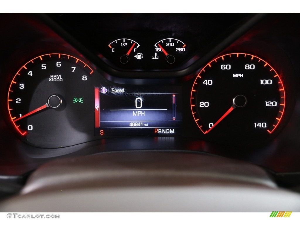 2016 GMC Canyon SLE Extended Cab 4x4 Gauges Photos
