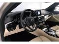 Canberra Beige/Black Front Seat Photo for 2018 BMW 5 Series #140757286