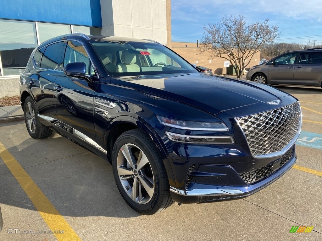Adriatic Blue 2021 Genesis GV80 2.5T AWD Exterior Photo #140757609