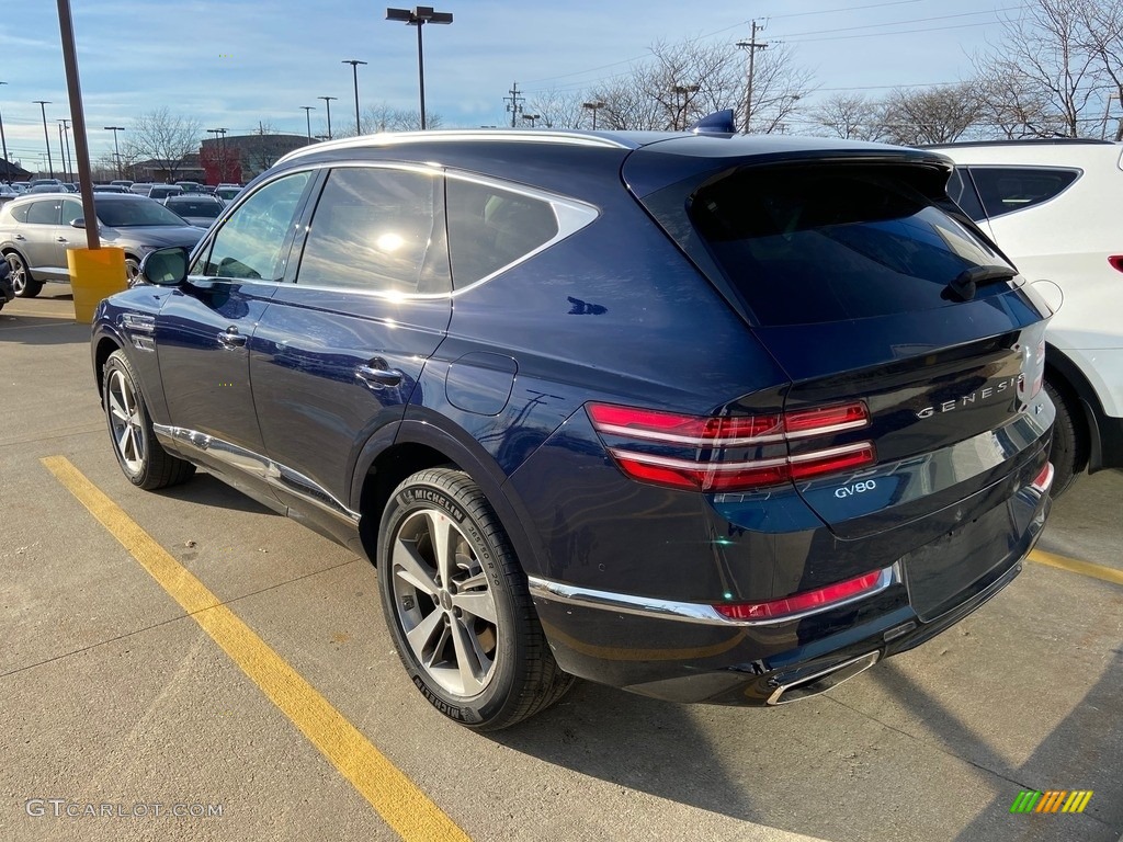 2021 GV80 2.5T AWD - Adriatic Blue / Beige/Taupe photo #6