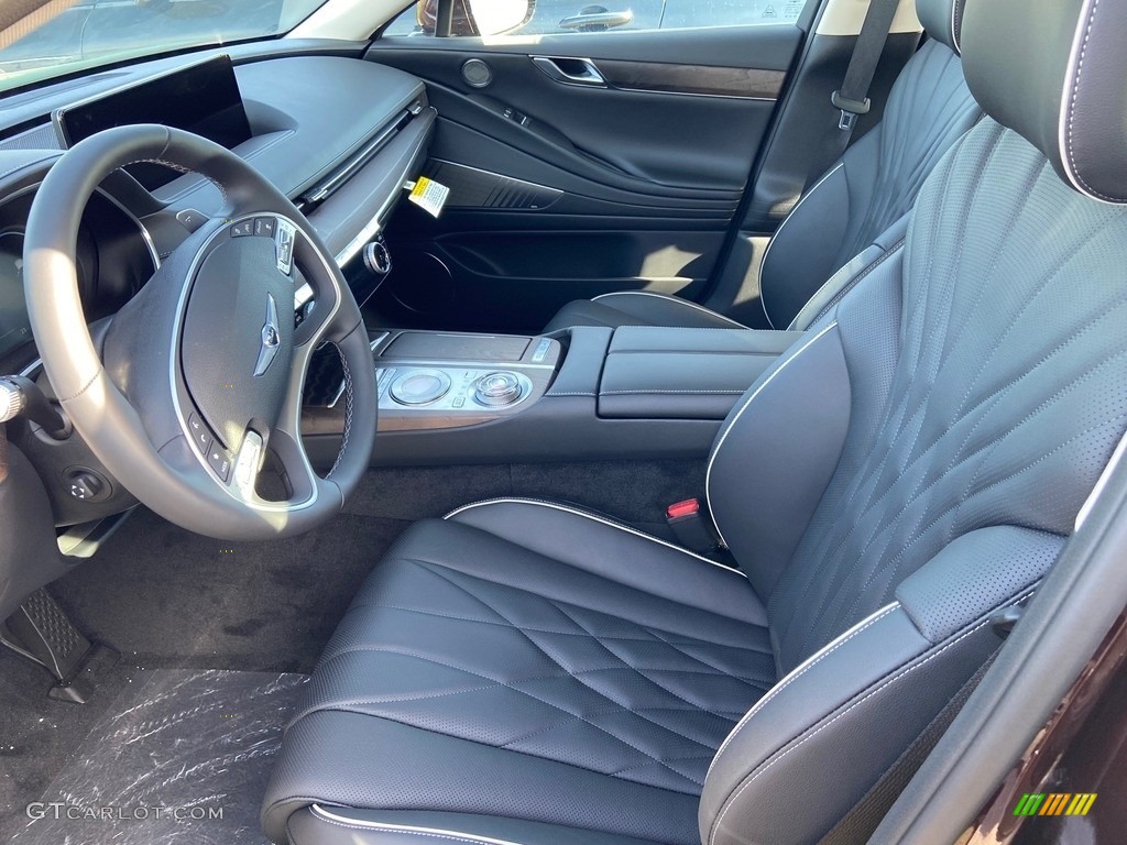 2021 Genesis G80 3.5T Front Seat Photo #140758042