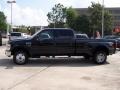 2008 Black Ford F350 Super Duty Lariat Crew Cab 4x4 Dually  photo #2