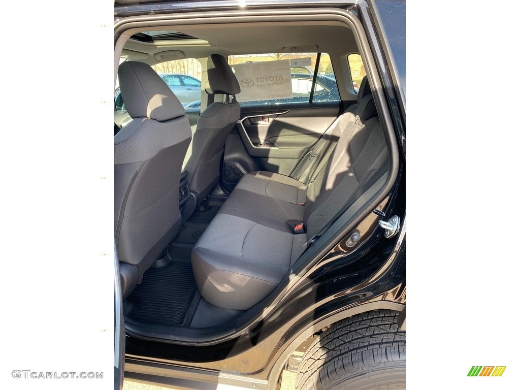 2021 RAV4 XLE AWD - Midnight Black Metallic / Black photo #3
