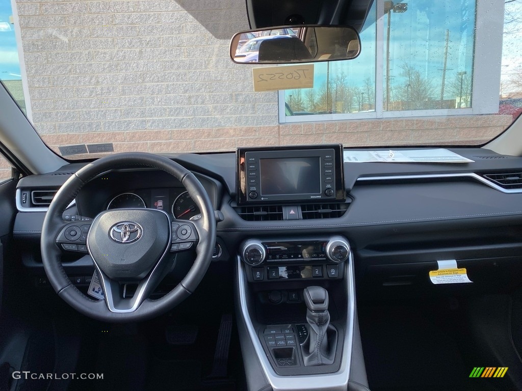 2021 RAV4 XLE AWD - Midnight Black Metallic / Black photo #4