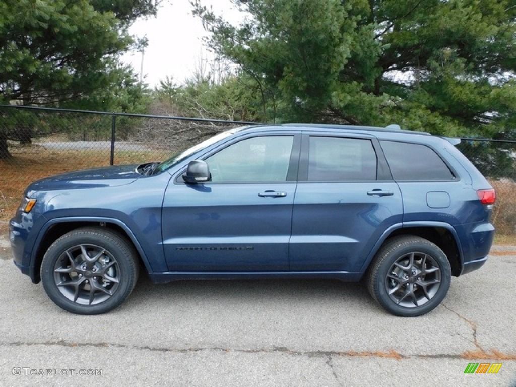Slate Blue Pearl 2021 Jeep Grand Cherokee Limited 4x4 Exterior Photo #140758849