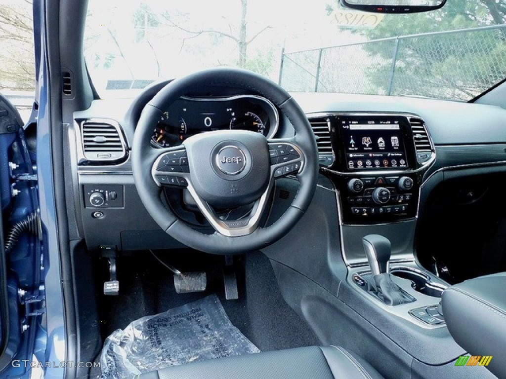 2021 Jeep Grand Cherokee Limited 4x4 Black Dashboard Photo #140758930