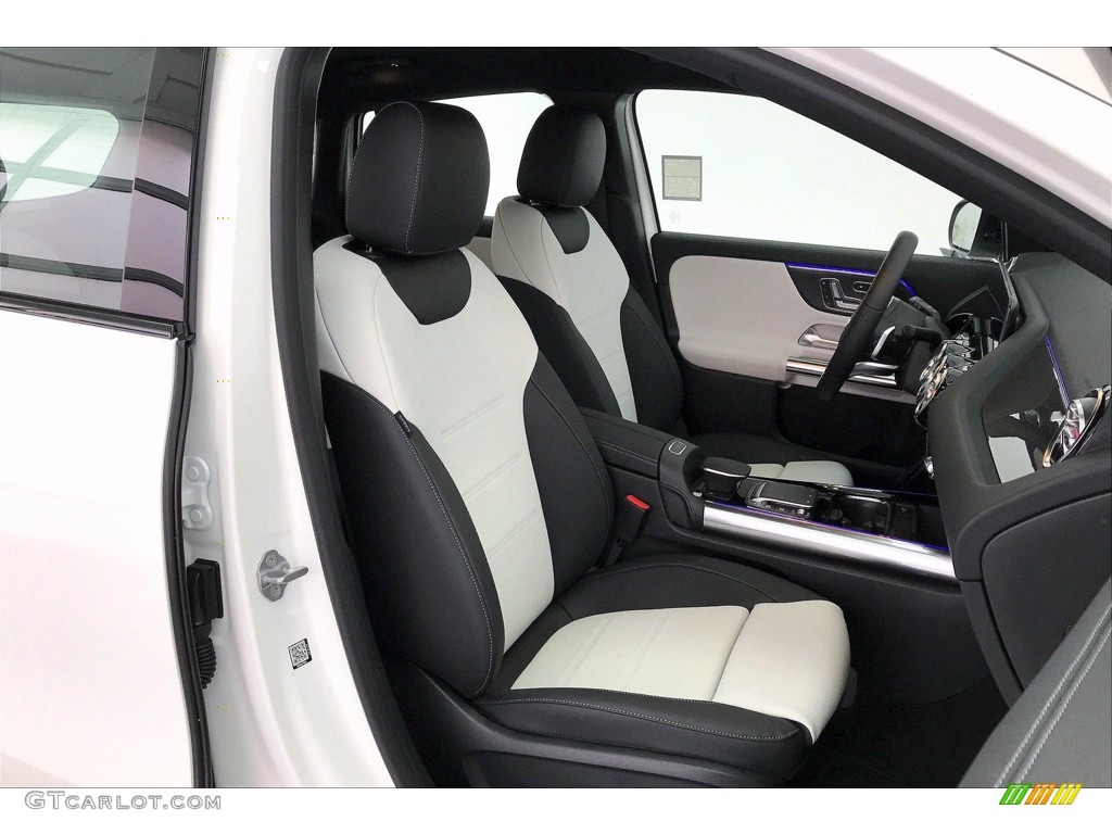 Neva Grey/Black Interior 2021 Mercedes-Benz GLA AMG 45 4Matic Photo #140758960