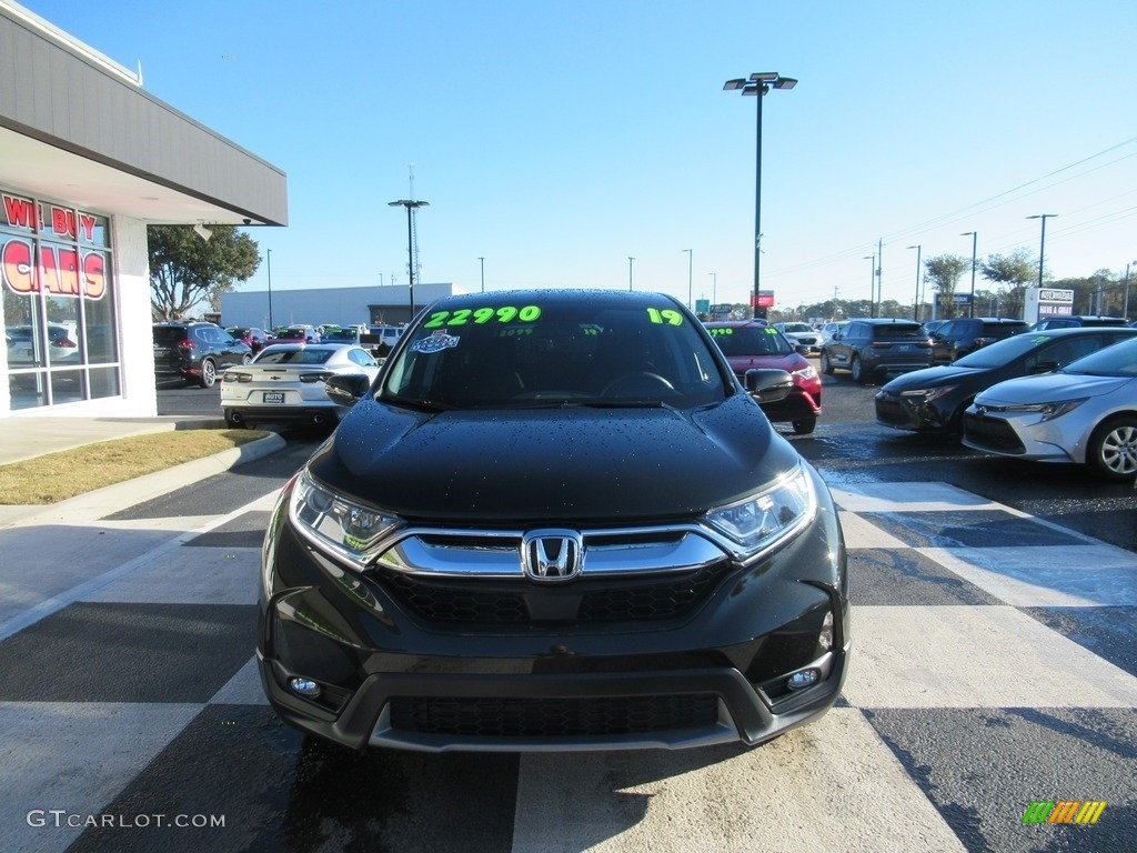 2019 CR-V EX - Dark Olive Metallic / Black photo #2