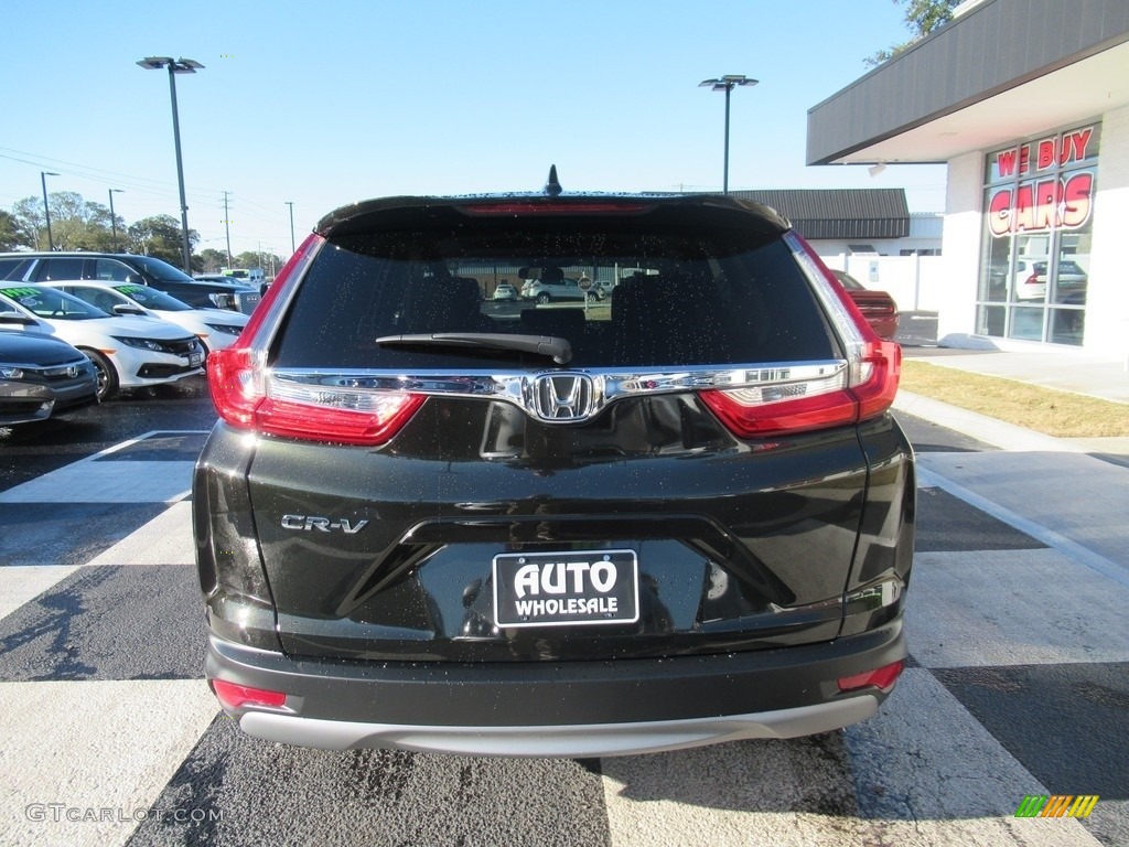 2019 CR-V EX - Dark Olive Metallic / Black photo #4