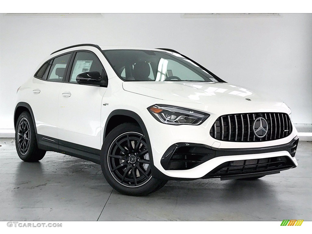 Polar White 2021 Mercedes-Benz GLA AMG 45 4Matic Exterior Photo #140759140