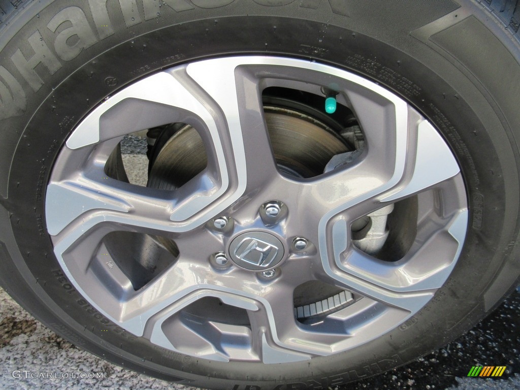 2019 CR-V EX - Dark Olive Metallic / Black photo #7