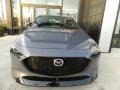 2021 Polymetal Gray Metallic Mazda Mazda3 Premium Plus Hatchback AWD  photo #4
