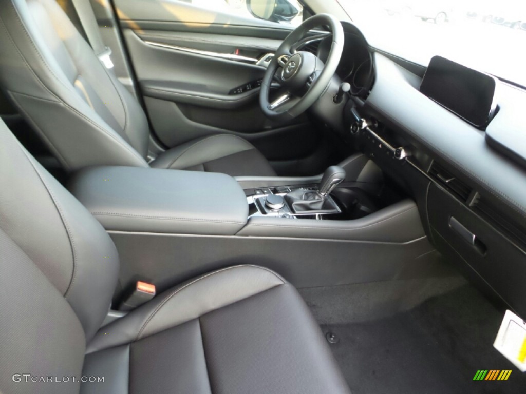 Black Interior 2021 Mazda Mazda3 Premium Plus Hatchback AWD Photo #140759617