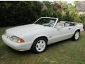 1993 Vibrant White Ford Mustang LX 5.0 Convertible  photo #1